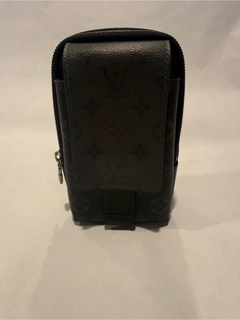 Louis Vuitton Monogram Eclipse Black Men’s Double phone pouch